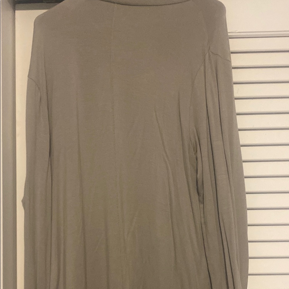 Athleta Light Sage Green Open Front Cardigan - Picture 4 of 4